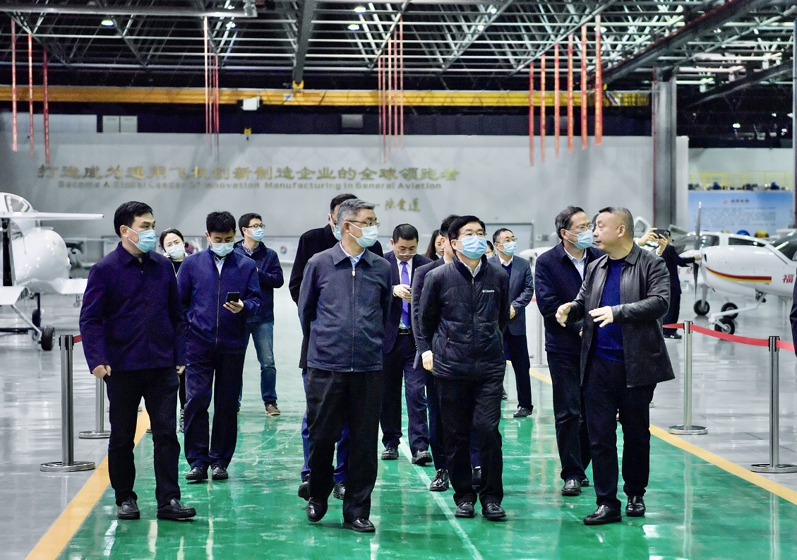 浙江省政協(xié)副主席鄭繼偉調研萬(wàn)豐航空產(chǎn)業(yè)